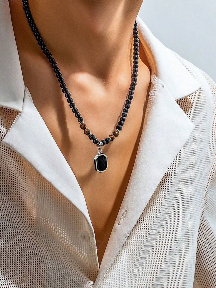 Timeless Elegance: The Story of the Black Diamond Necklace for Men