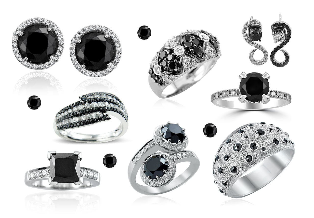 Great Jewelry Design Ideas With Black Diamonds