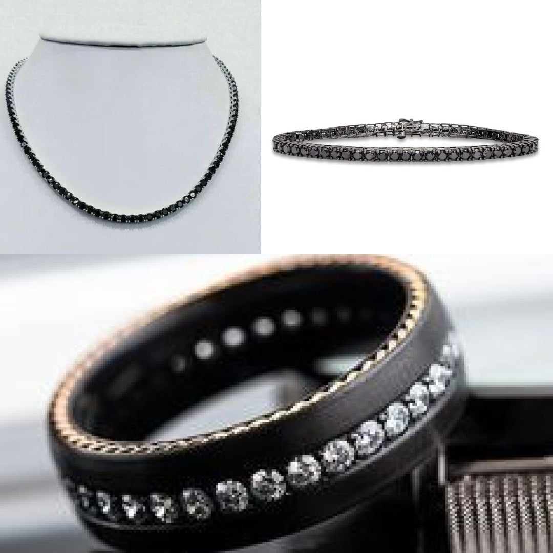 Men's Black Diamond Jewelry: A Comprehensive Guide
