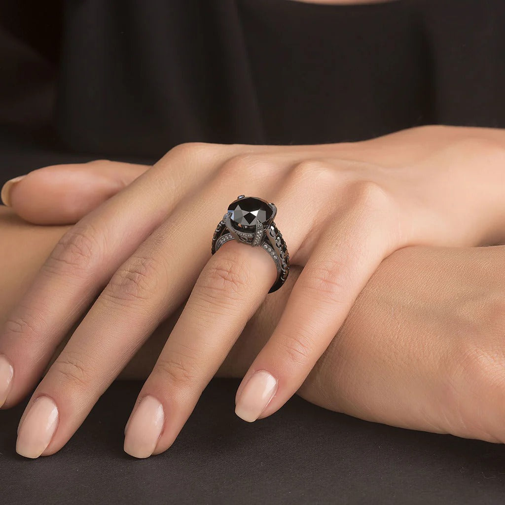 Shadow & Shine: The Allure of Black Rings